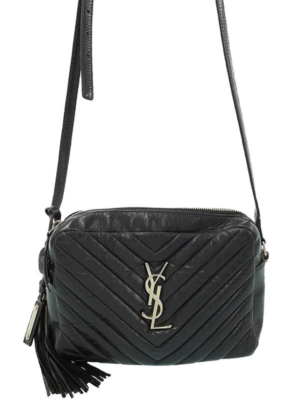 SAINT LAURENT PARIS Saint Paris Monogram Camera Bag Shoulder